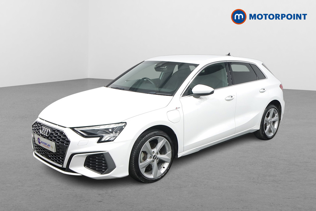 Audi A3 S Line Automatic Petrol Plug-In Hybrid Hatchback - Stock Number (1530210) - Passenger side front corner