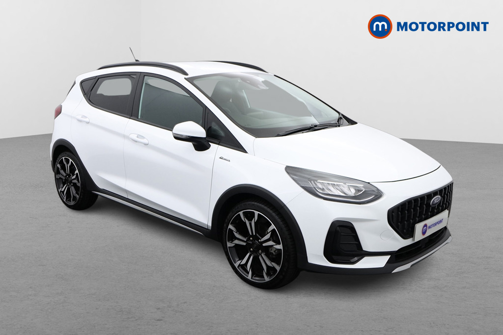 Ford Fiesta Active X Automatic Petrol-Electric Hybrid Hatchback - Stock Number (1527873) - Drivers side front corner