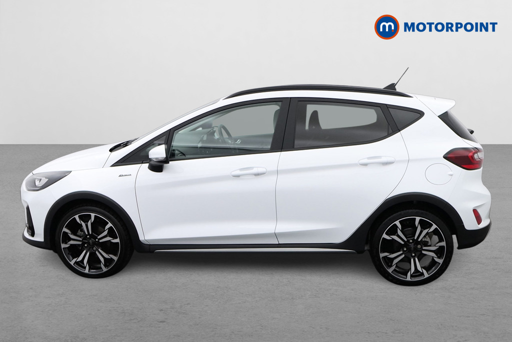 Ford Fiesta Active X Automatic Petrol-Electric Hybrid Hatchback - Stock Number (1527873) - Passenger side