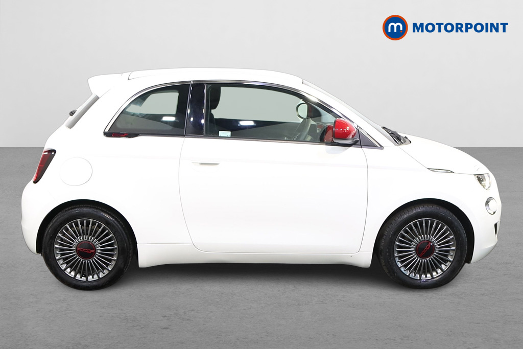 Fiat 500 RED Automatic Electric Hatchback - Stock Number (1527557) - Drivers side