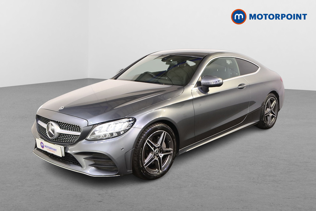 Mercedes-Benz C Class Amg Line Edition Automatic Petrol Coupe - Stock Number (1527582) - Passenger side front corner