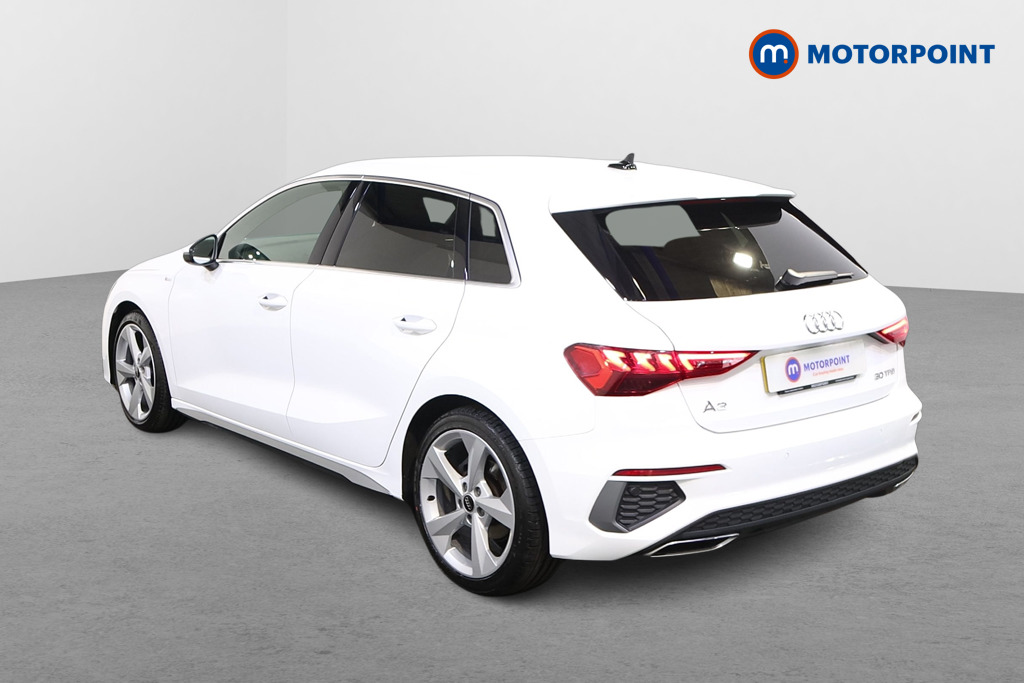 Audi A3 S Line Automatic Petrol Hatchback - Stock Number (1528532) - Passenger side rear corner
