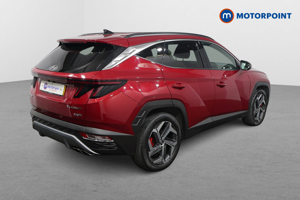 Hyundai Tucson Premium Automatic Petrol Plug-In Hybrid SUV - Stock Number (1529445) - Drivers side rear corner