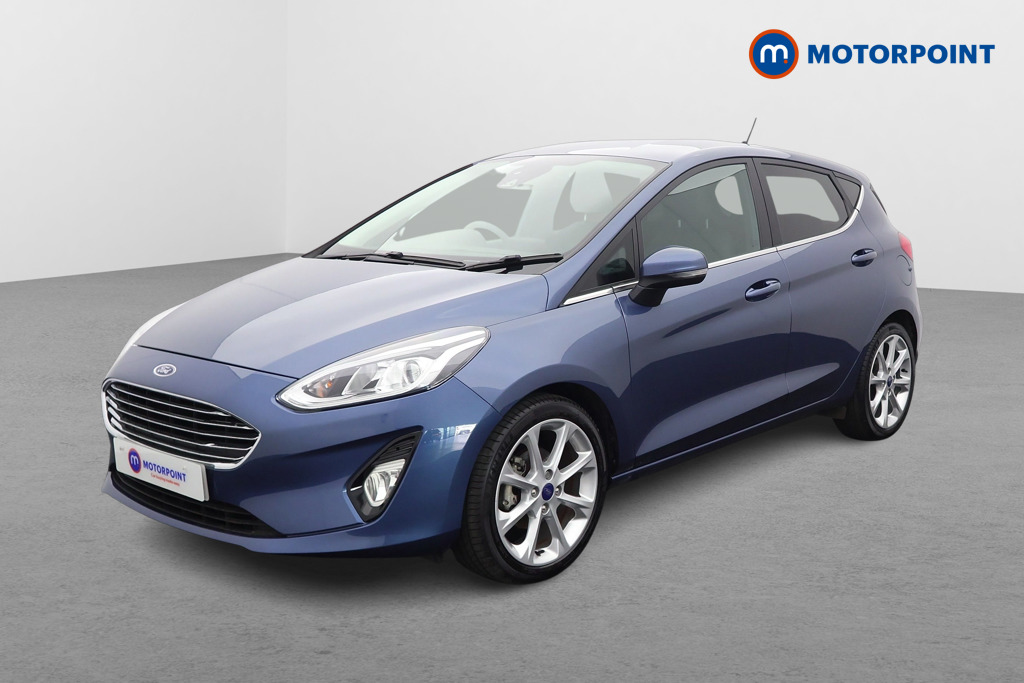 Ford Fiesta Titanium X Manual Petrol-Electric Hybrid Hatchback - Stock Number (1524934) - Passenger side front corner