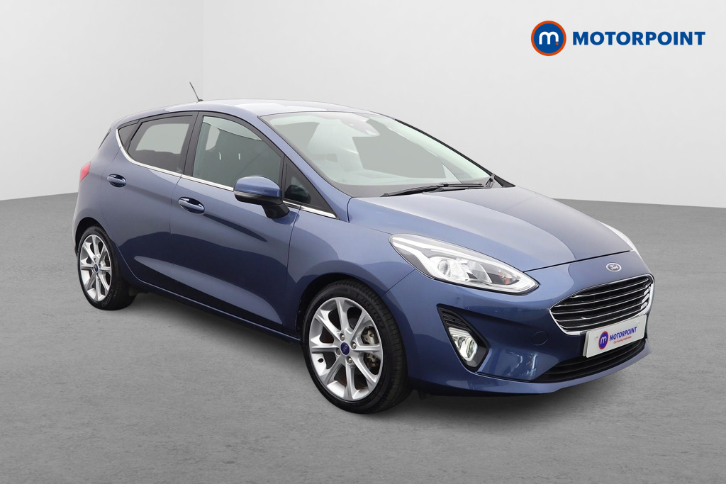 Ford Fiesta Titanium X Manual Petrol-Electric Hybrid Hatchback - Stock Number (1524934) - Drivers side front corner