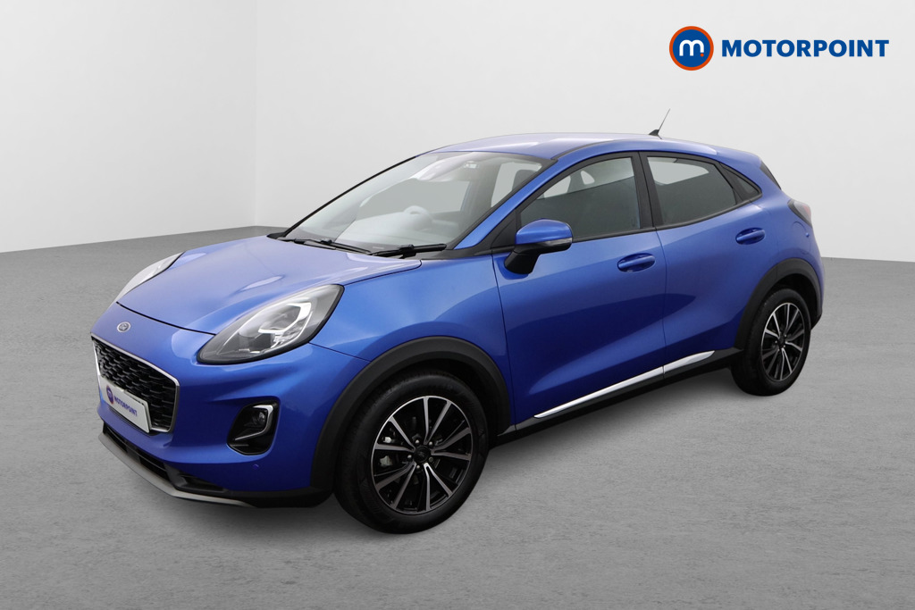 Ford Puma Titanium Manual Petrol-Electric Hybrid SUV - Stock Number (1528825) - Passenger side front corner