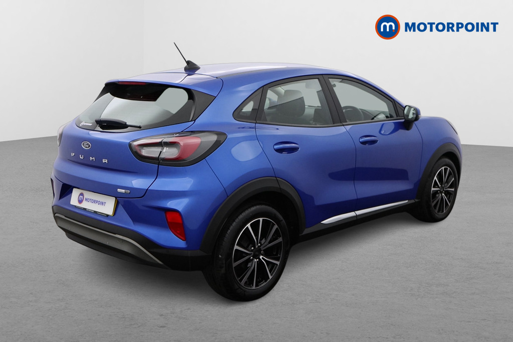 Ford Puma Titanium Manual Petrol-Electric Hybrid SUV - Stock Number (1528825) - Drivers side rear corner