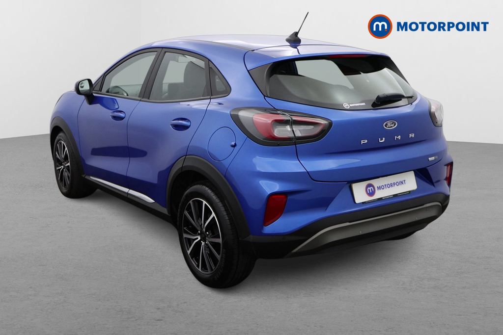 Ford Puma Titanium Manual Petrol-Electric Hybrid SUV - Stock Number (1528825) - Passenger side rear corner