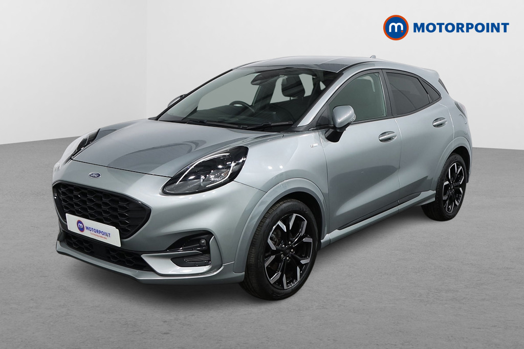 Ford Puma St-Line X Manual Petrol-Electric Hybrid SUV - Stock Number (1525806) - Passenger side front corner