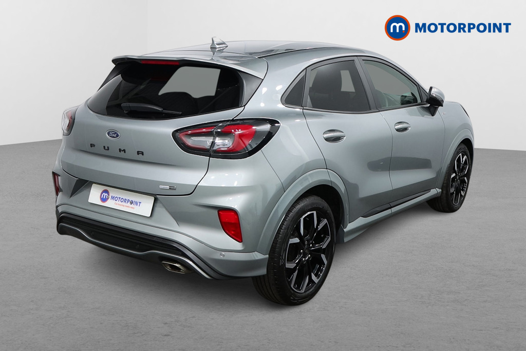 Ford Puma St-Line X Manual Petrol-Electric Hybrid SUV - Stock Number (1525806) - Drivers side rear corner