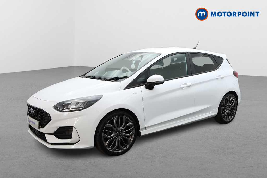 Ford Fiesta St-Line X Edition Manual Petrol-Electric Hybrid Hatchback - Stock Number (1525975) - Passenger side front corner