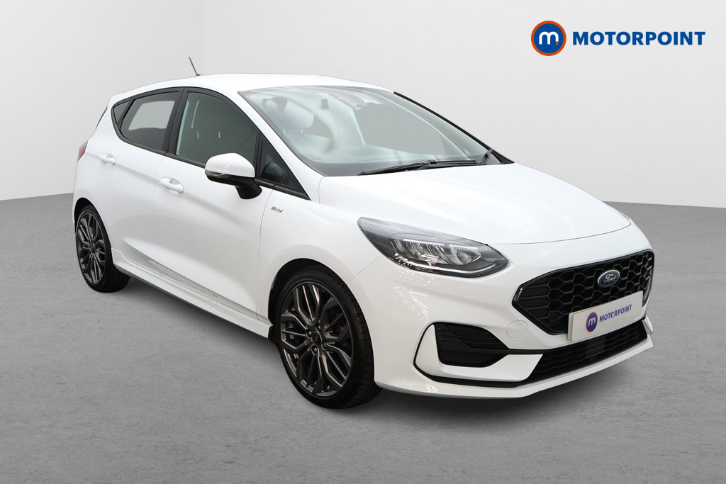 Ford Fiesta St-Line X Edition Manual Petrol-Electric Hybrid Hatchback - Stock Number (1525975) - Drivers side front corner