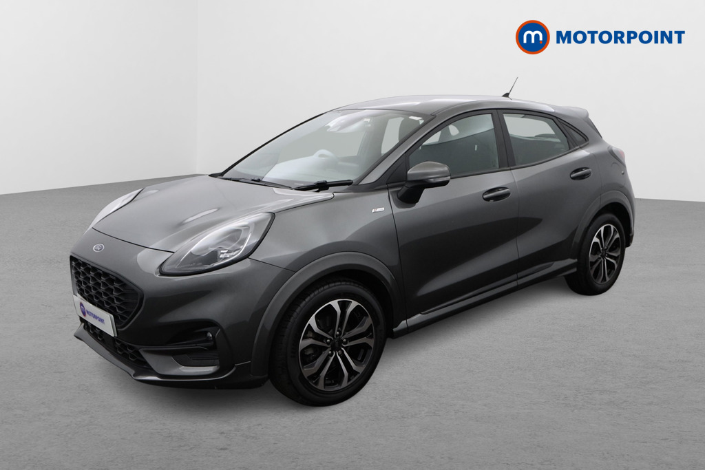 Ford Puma St-Line Manual Petrol-Electric Hybrid SUV - Stock Number (1526366) - Passenger side front corner