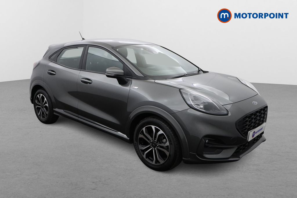 Ford Puma St-Line Manual Petrol-Electric Hybrid SUV - Stock Number (1526366) - Drivers side front corner