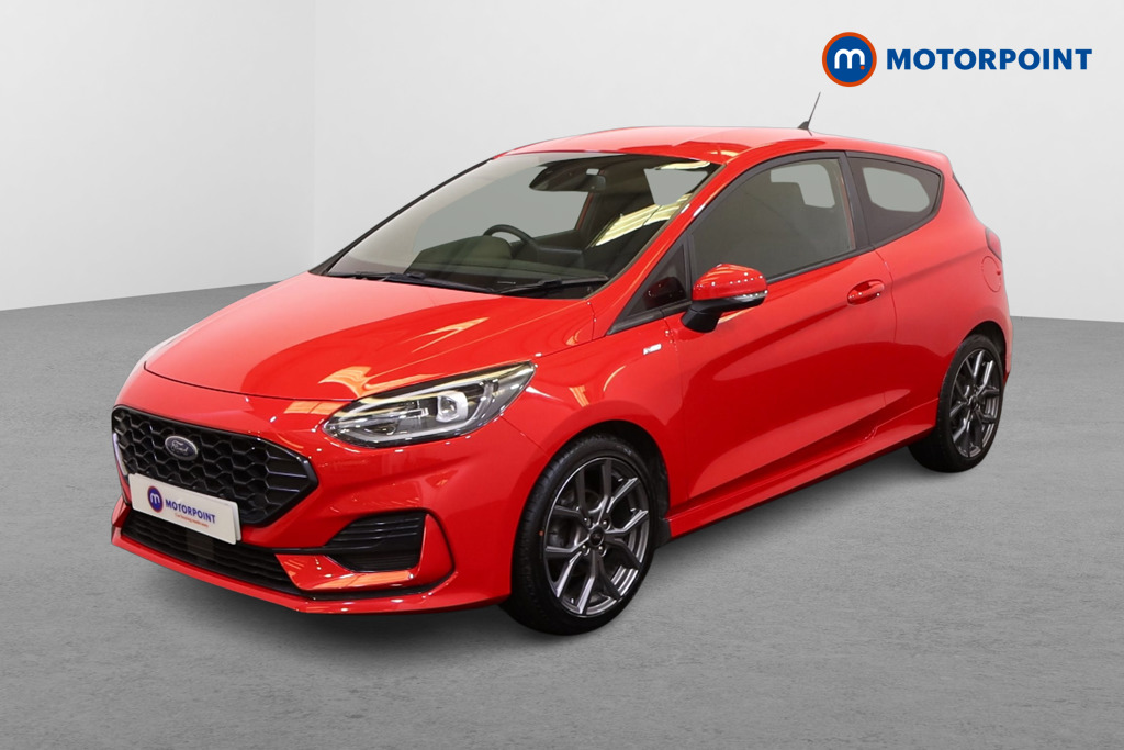 Ford Fiesta St-Line Manual Petrol-Electric Hybrid Hatchback - Stock Number (1525539) - Passenger side front corner
