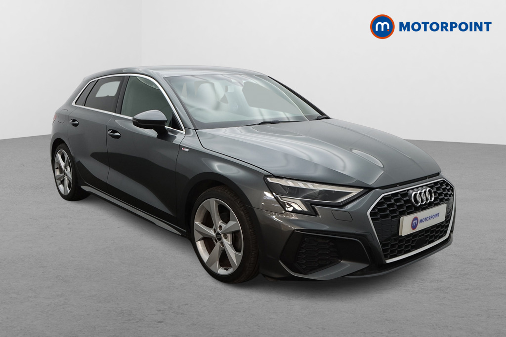 Audi A3 S Line Manual Petrol Hatchback - Stock Number (1534007) - Drivers side front corner