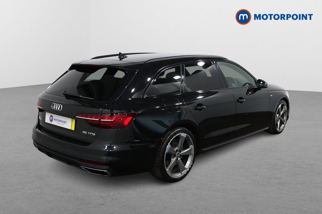 Audi A4 Black Edition Manual Petrol Estate - Stock Number (1537136) - Drivers side rear corner