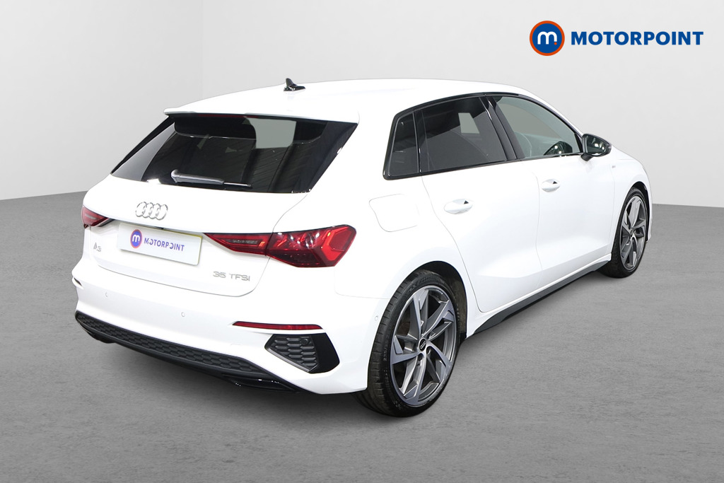 Audi A3 Edition 1 Manual Petrol Hatchback - Stock Number (1537314) - Drivers side rear corner