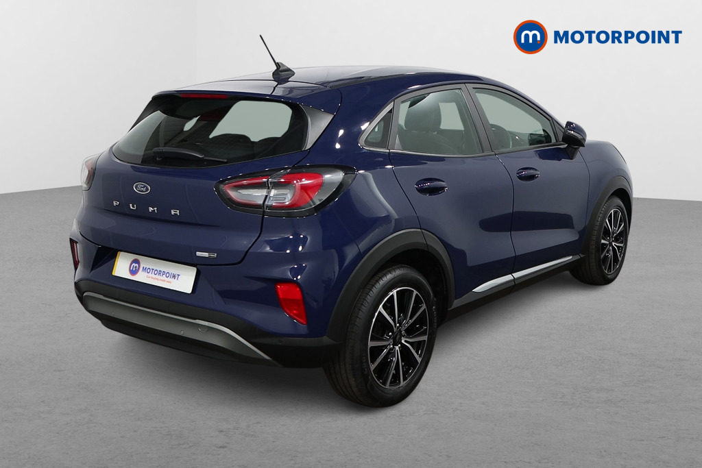 Ford Puma Titanium Manual Petrol-Electric Hybrid SUV - Stock Number (1516974) - Drivers side rear corner