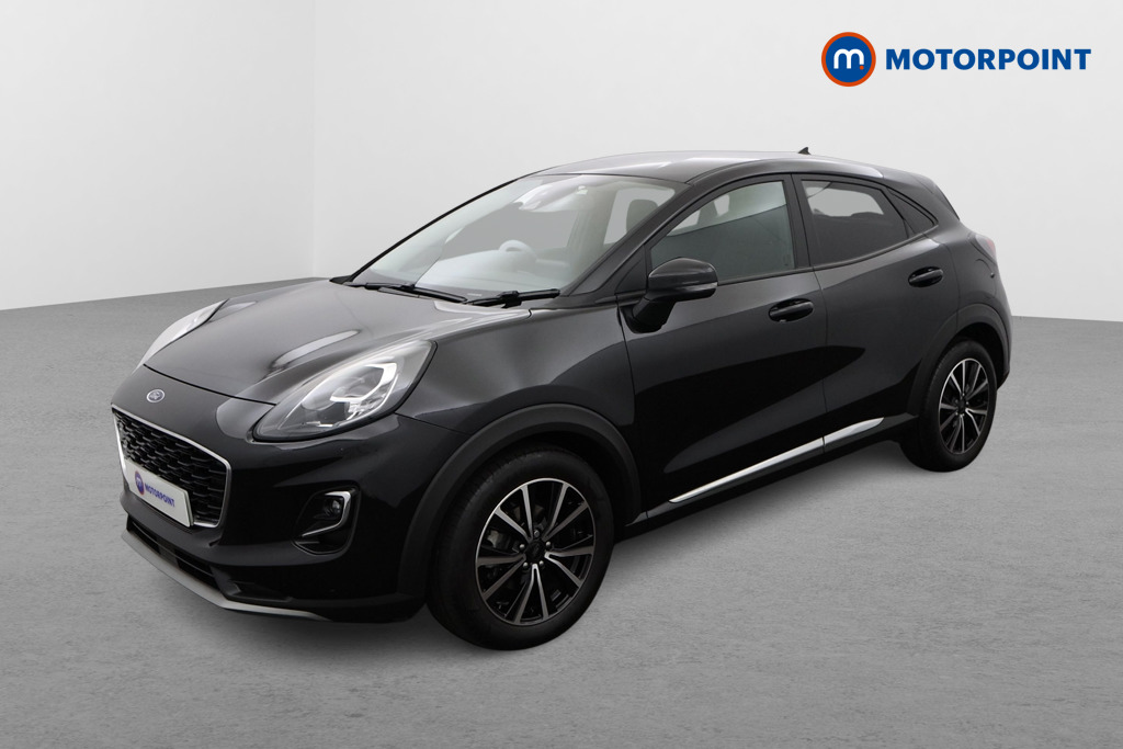 Ford Puma Titanium Manual Petrol-Electric Hybrid SUV - Stock Number (1535036) - Passenger side front corner