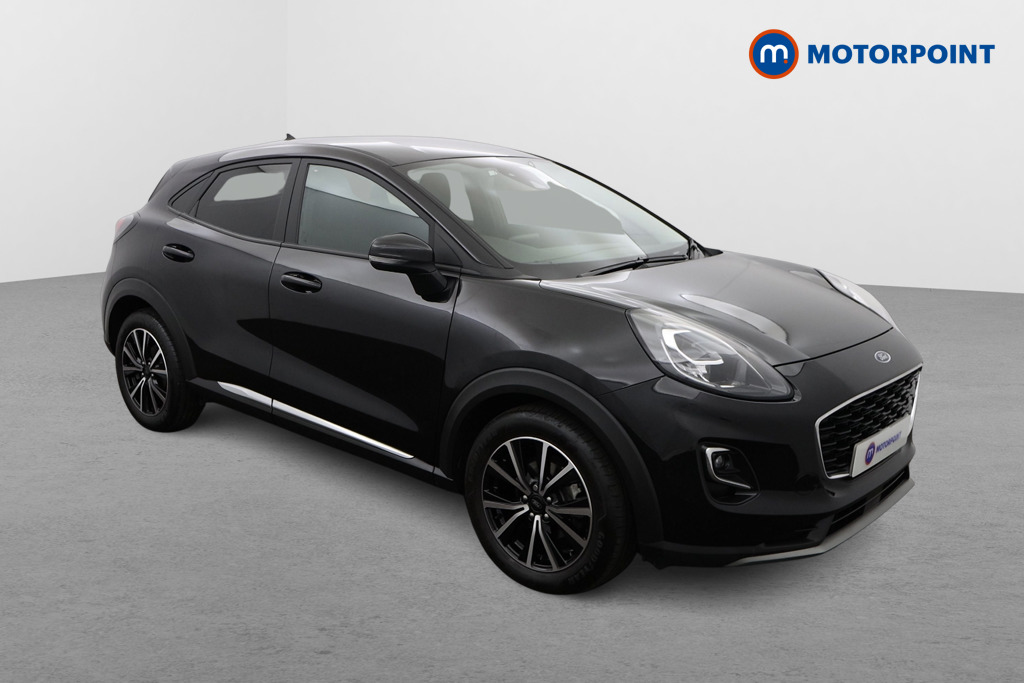 Ford Puma Titanium Manual Petrol-Electric Hybrid SUV - Stock Number (1535036) - Drivers side front corner
