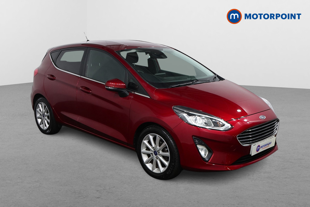 Ford Fiesta Titanium Manual Petrol Hatchback - Stock Number (1528829) - Drivers side front corner