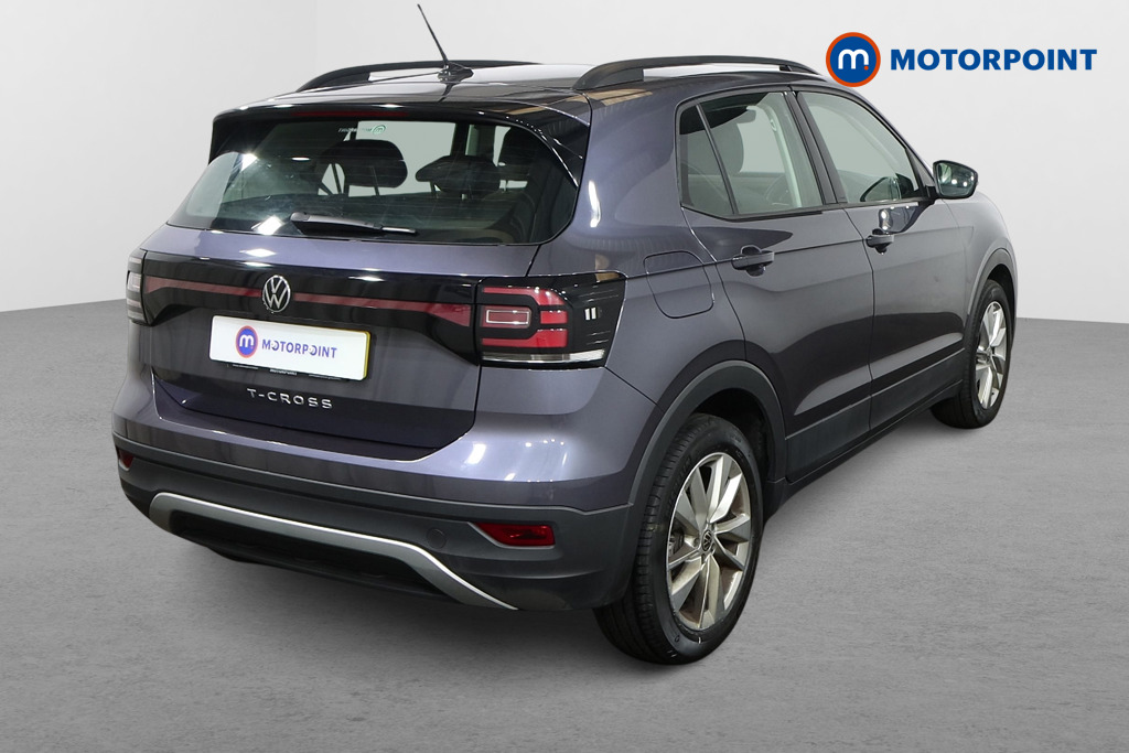 Volkswagen T-Cross SE Manual Petrol SUV - Stock Number (1531382) - Drivers side rear corner