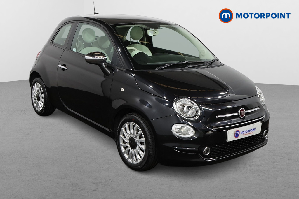 Fiat 500 Lounge Manual Petrol-Electric Hybrid Hatchback - Stock Number (1533777) - Drivers side front corner
