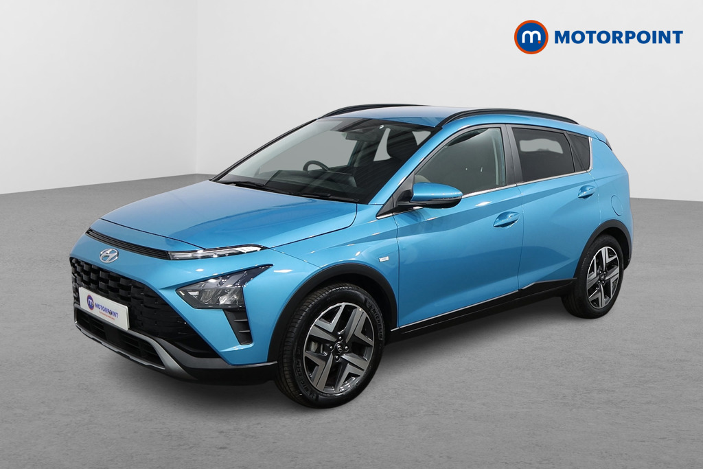 Hyundai Bayon Premium Automatic Petrol-Electric Hybrid SUV - Stock Number (1539687) - Passenger side front corner