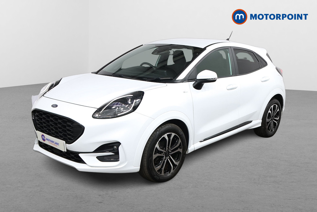 Ford Puma St-Line Manual Petrol-Electric Hybrid SUV - Stock Number (1534962) - Passenger side front corner