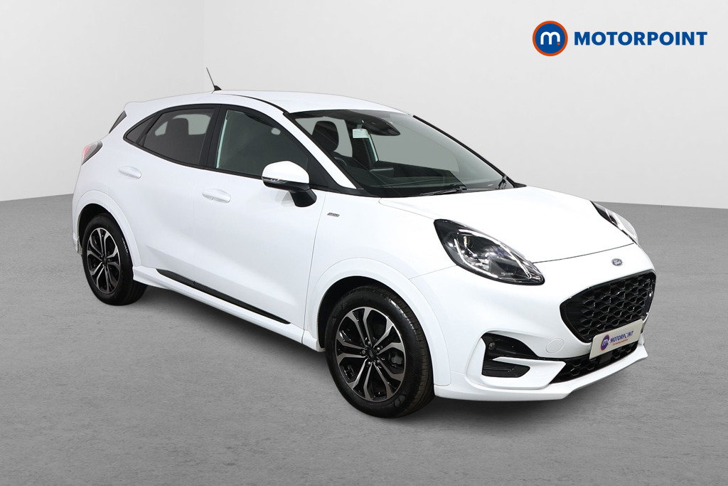 Ford Puma St-Line Manual Petrol-Electric Hybrid SUV - Stock Number (1534962) - Drivers side front corner