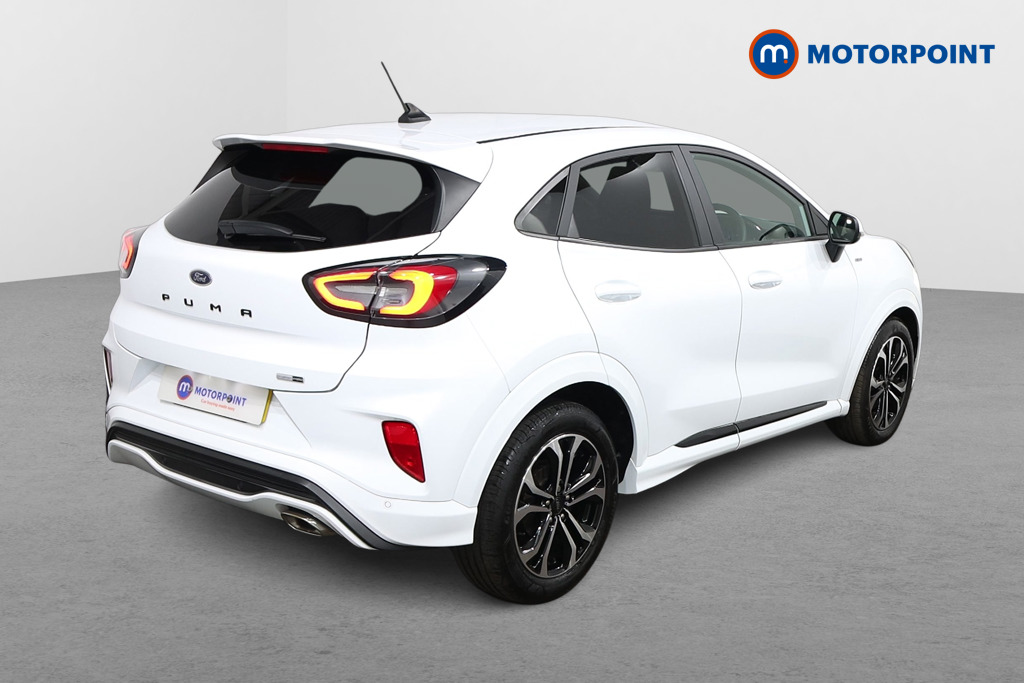Ford Puma St-Line Manual Petrol-Electric Hybrid SUV - Stock Number (1534962) - Drivers side rear corner