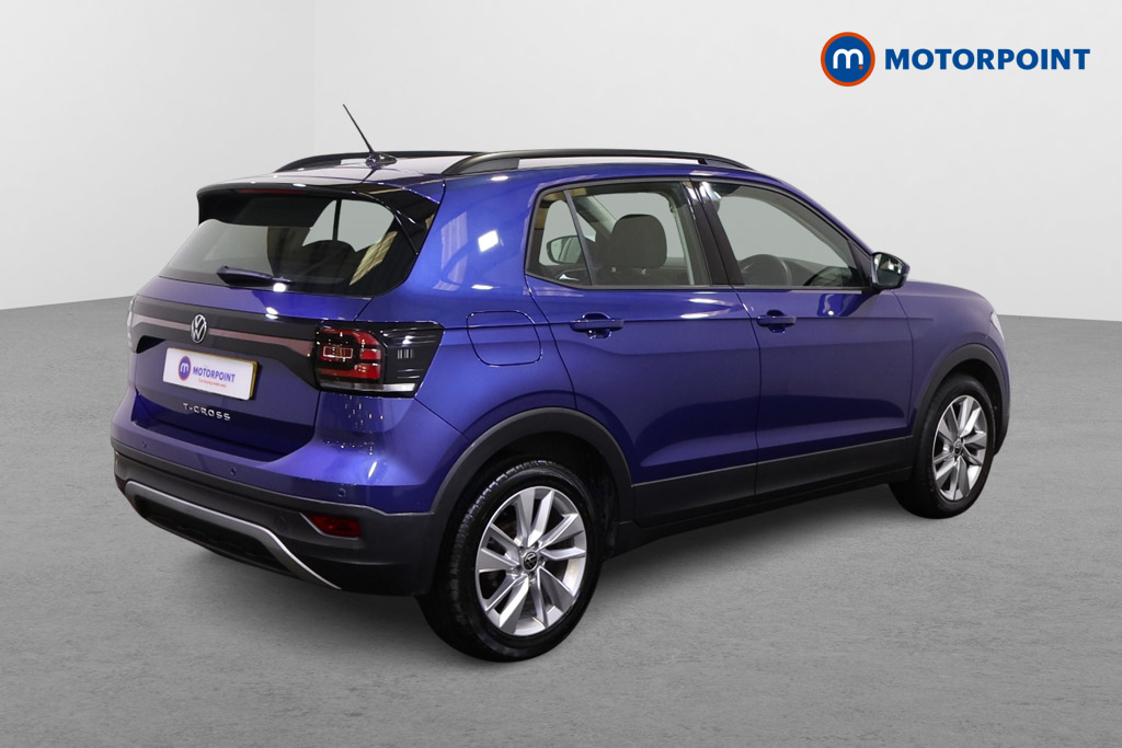 Volkswagen T-Cross SE Automatic Petrol SUV - Stock Number (1535175) - Drivers side rear corner