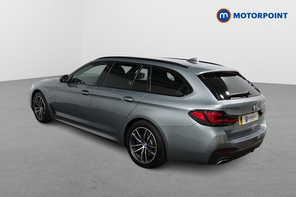 BMW 5 Series M Sport Automatic Petrol Plug-In Hybrid Estate - Stock Number (1536115) - Passenger side rear corner