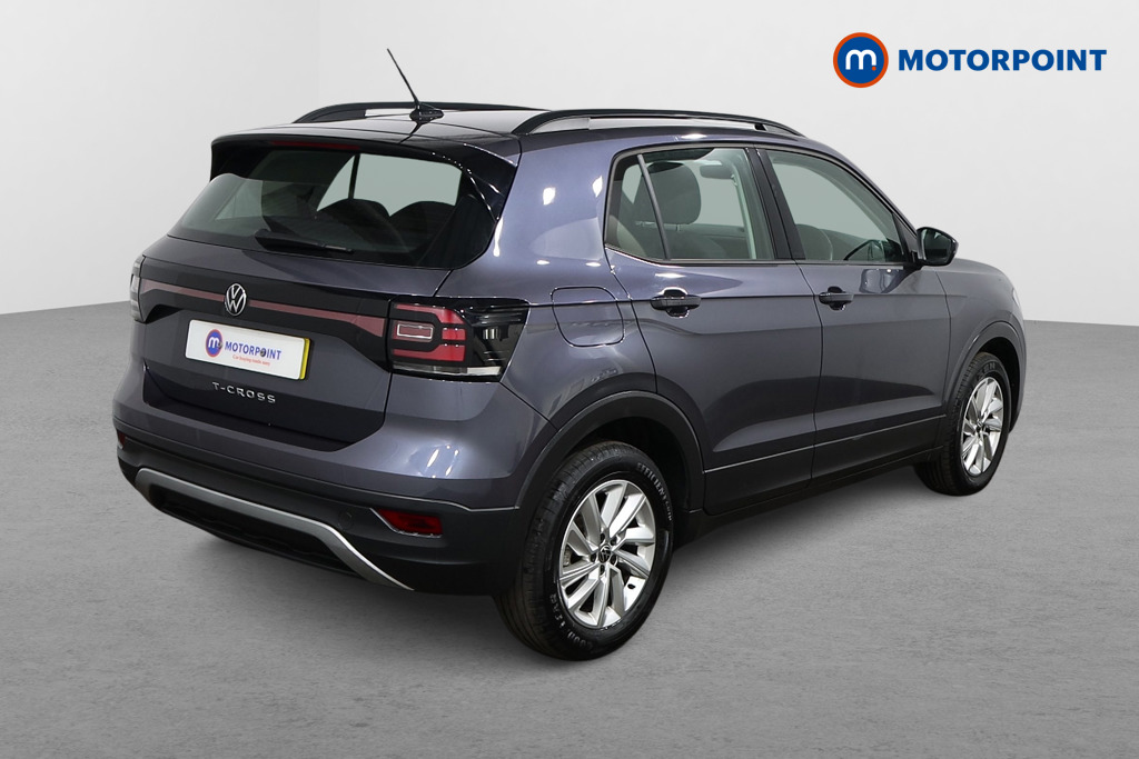 Volkswagen T-Cross Se Edition Manual Petrol SUV - Stock Number (1537047) - Drivers side rear corner