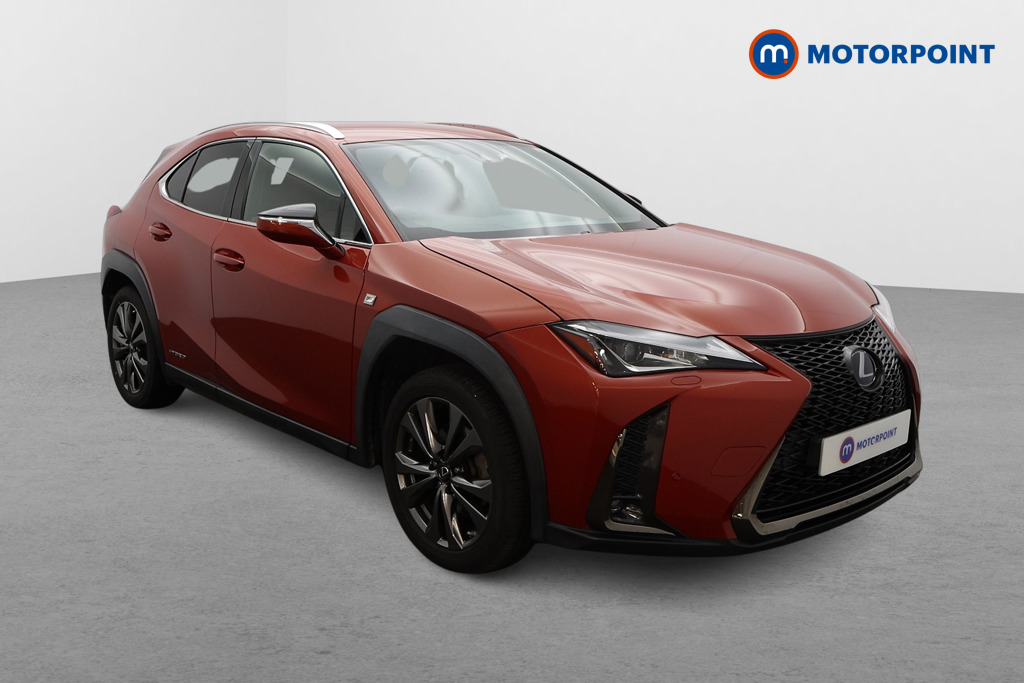 Lexus UX F-Sport Automatic Petrol-Electric Hybrid SUV - Stock Number (1534255) - Drivers side front corner
