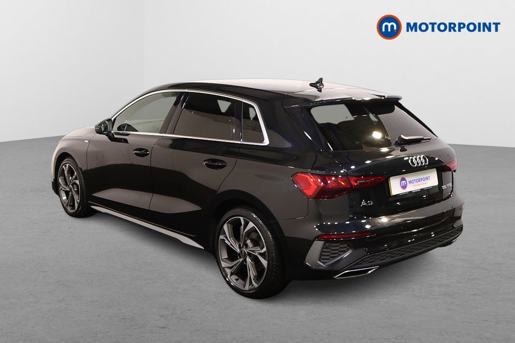 Audi A3 S Line Automatic Petrol Hatchback - Stock Number (1536016) - Passenger side rear corner