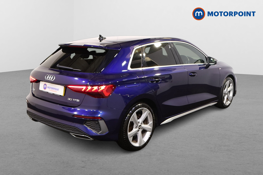 Audi A3 S Line Automatic Petrol Hatchback - Stock Number (1536756) - Drivers side rear corner