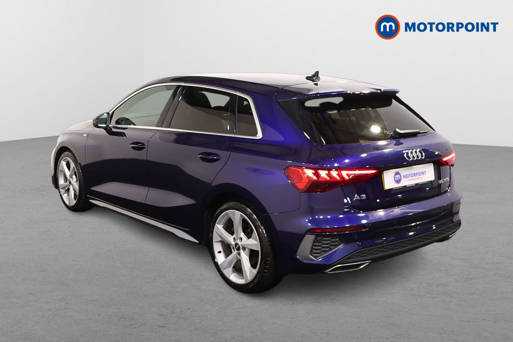 Audi A3 S Line Automatic Petrol Hatchback - Stock Number (1536756) - Passenger side rear corner