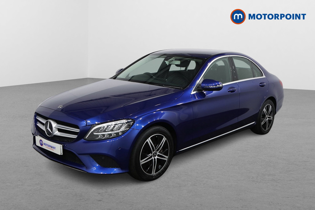 Mercedes-Benz C Class Sport Automatic Petrol Saloon - Stock Number (1538054) - Passenger side front corner