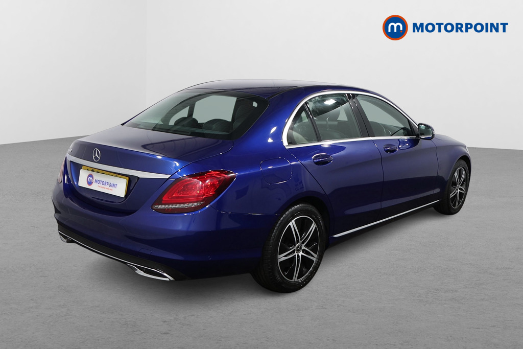 Mercedes-Benz C Class Sport Automatic Petrol Saloon - Stock Number (1538054) - Drivers side rear corner