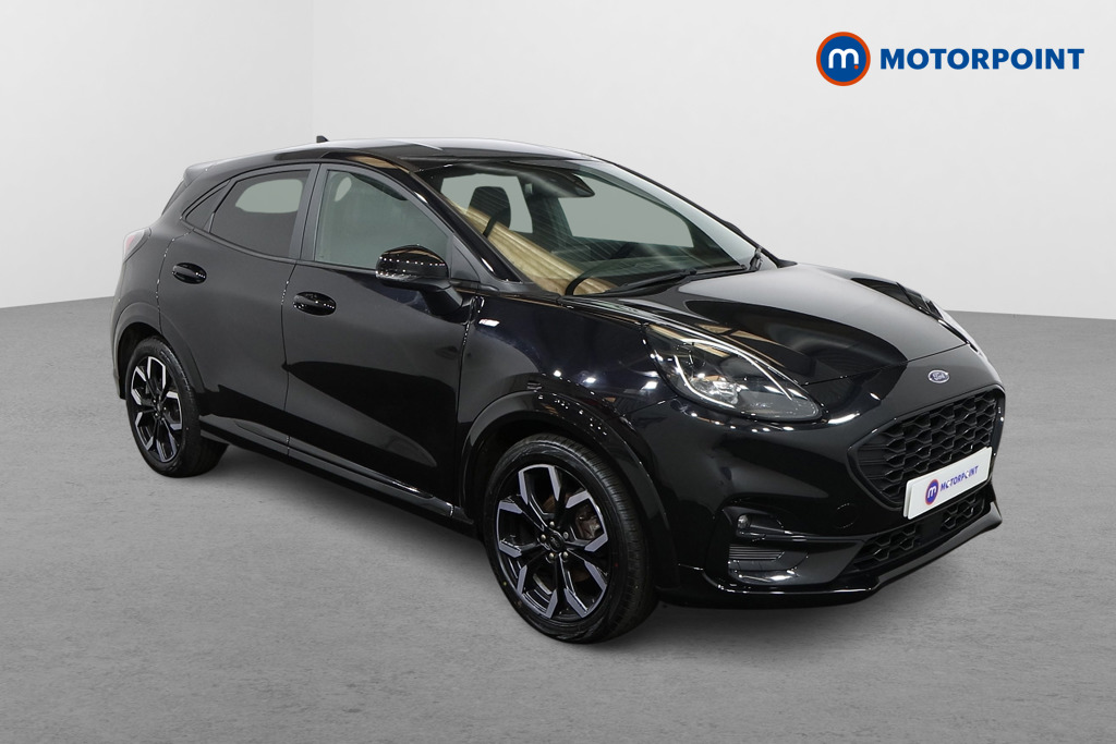 Ford Puma St-Line X Manual Petrol-Electric Hybrid SUV - Stock Number (1536795) - Drivers side front corner