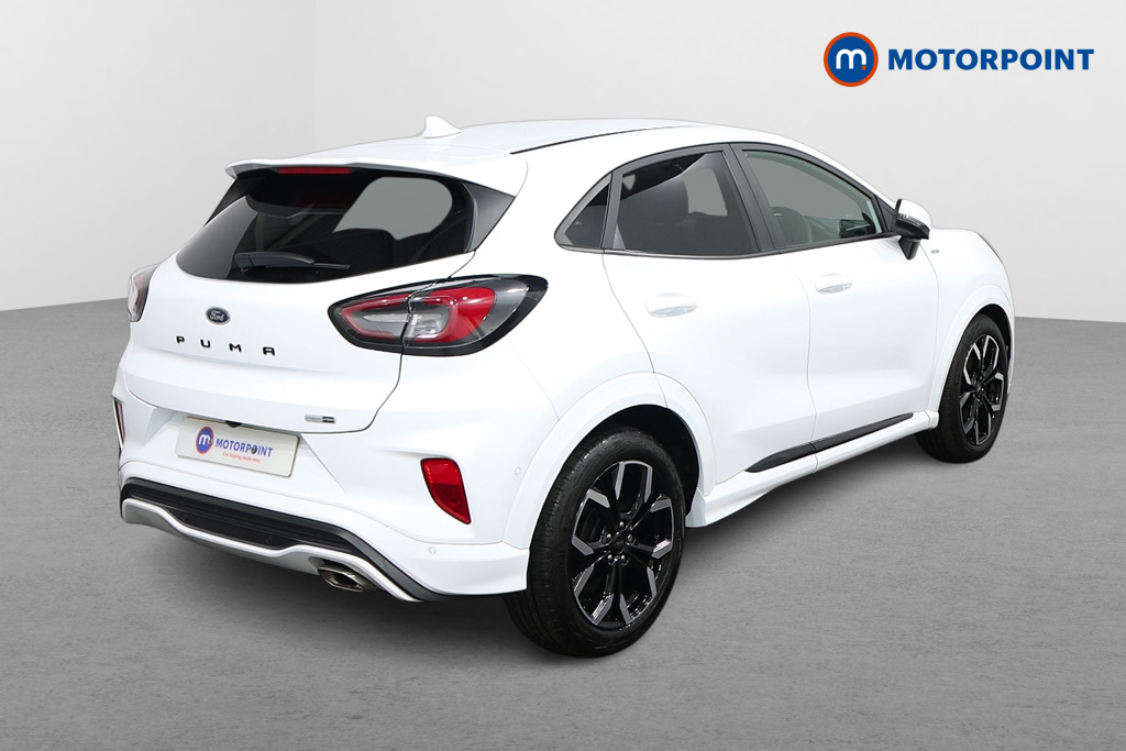 Ford Puma St-Line X Manual Petrol-Electric Hybrid SUV - Stock Number (1537181) - Drivers side rear corner