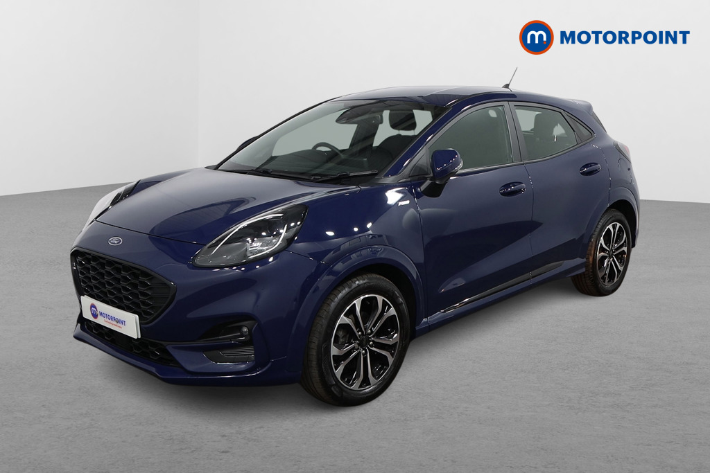 Ford Puma St-Line Manual Petrol-Electric Hybrid SUV - Stock Number (1539557) - Passenger side front corner
