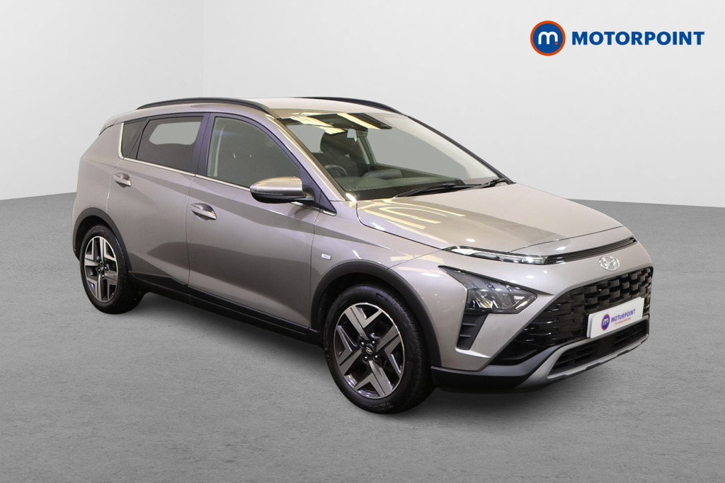 Hyundai Bayon Premium Manual Petrol-Electric Hybrid SUV - Stock Number (1538059) - Drivers side front corner