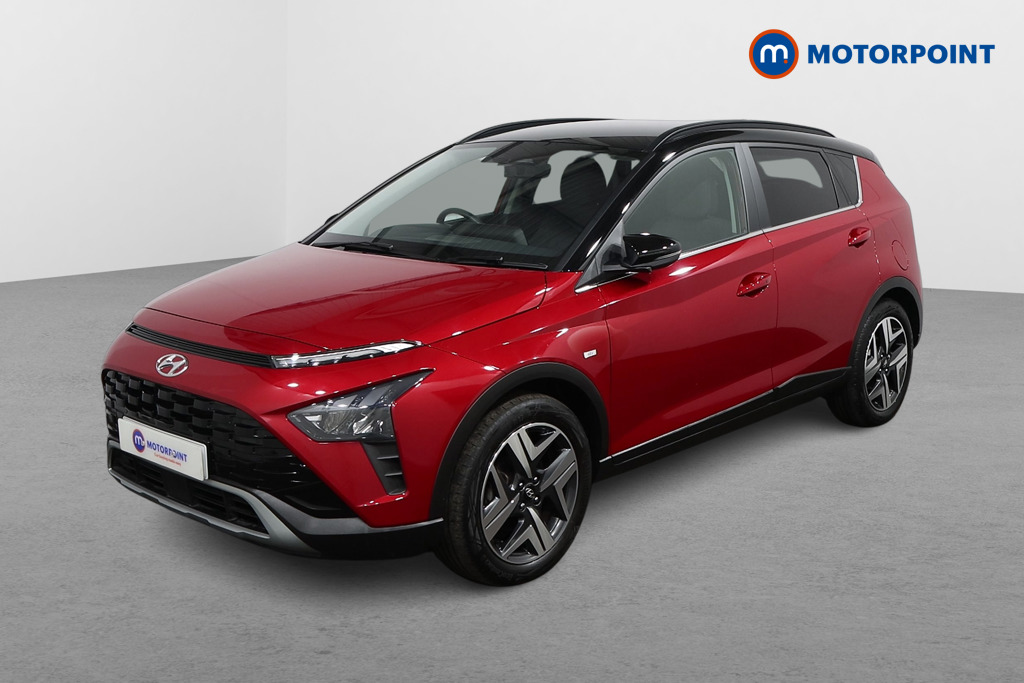 Hyundai Bayon Ultimate Manual Petrol-Electric Hybrid SUV - Stock Number (1540752) - Passenger side front corner