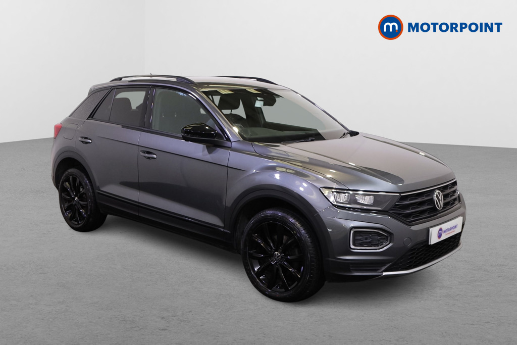 Volkswagen T-Roc Black Edition Automatic Petrol SUV - Stock Number (1535930) - Drivers side front corner