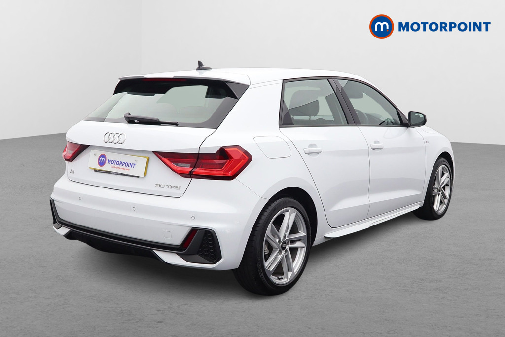 Audi A1 S Line Manual Petrol Hatchback - Stock Number (1538145) - Drivers side rear corner