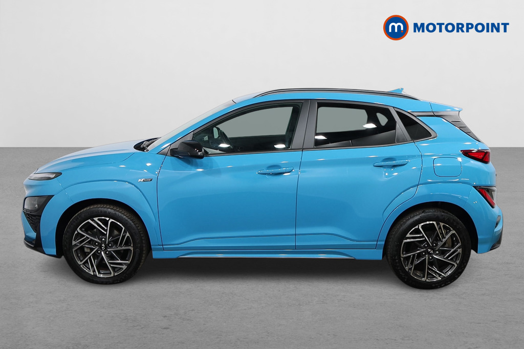Hyundai Kona N Line Manual Petrol-Electric Hybrid SUV - Stock Number (1539343) - Passenger side