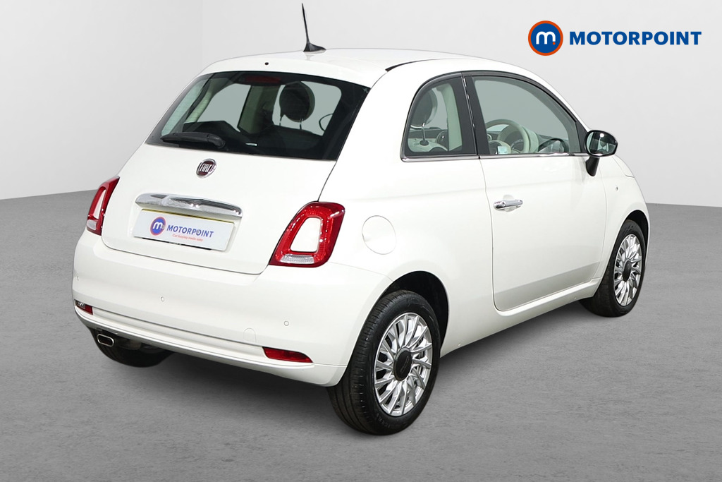 Fiat 500 Lounge Manual Petrol Hatchback - Stock Number (1540109) - Drivers side rear corner